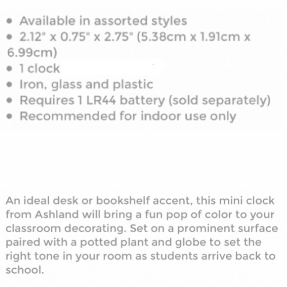 🆕 Mini Clock - Picture 7 of 7